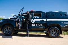 PCPR prende em flagrante homens por porte de arma em Bocaiúva do Sul
