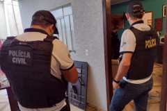 PCPR prende três suspeitos de homicídio ocorrido em Pontal do Paraná