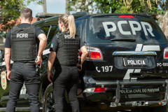 PCPR cumpre quatro mandados de busca e apreensão contra suspeitos de furto em Sengés