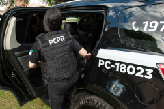 PCPR prende homem suspeito de homicídio ocorrido em Reserva 