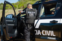 PCPR apreende arma de suspeito de ameaça em Foz do Iguaçu
