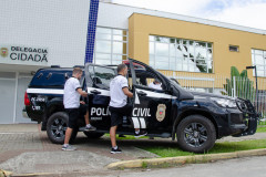 PCPR prende homem condenado a 12 anos de prisão por homicídio em Matinhos