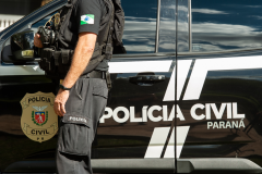 PCPR prende suspeito de diversos crimes em PIraí do Sul