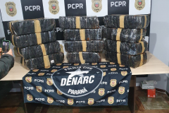 PCPR apreende 218 quilos de maconha em Tupãssi