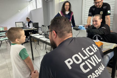 PCPR leva serviços aos alunos da Associação de Pais e Amigos dos Excepcionais em Foz do Iguaçu 