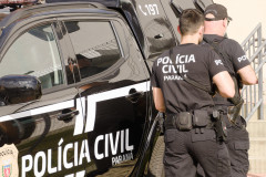 PCPR, PMPR e GM prendem duas pessoas em flagrante durante operação deflagrada em São José dos Pinhais