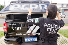 PCPR prende em flagrante suspeito de aplicar golpe de estelionato em Piraquara