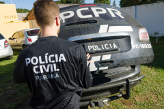 PCPR prende em flagrante homem por homicídio e ocultação de cadáver em Curitiba 