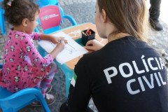 PCPR na Comunidade oferece serviços de polícia judiciária para a população do bairro Cajuru em Curitiba