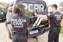 PCPR prende homem por ameaça, violação de domicílio e porte ilegal de arma de fogo em Carambeí 