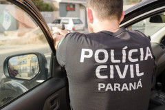 PCPR prende suspeito de ameaça e lesão corporal contra a mulher em Campo Mourão 