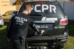 PCPR prende suspeitos de homicídio ocorrido em Curitiba