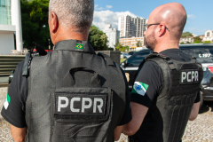 PCPR e PMPR prendem dois homens por homicídio ocorrido em Itambaracá