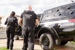PCPR prende homem em flagrante por posse irregular de arma de fogo em Umuarama