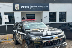 PCPR prende homem em flagrante por falsificação de identificação de veículo automotor 