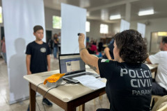 PCPR na Comunidade oferece serviços de polícia judiciária para a população de Castro