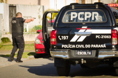 PCPR prende em flagrante suspeito de homicídio em Cianorte 