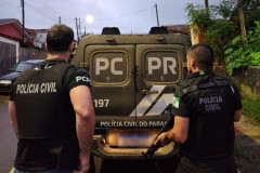 PCPR prende duas pessoas em flagrante em Jaguariaíva 