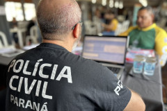 PCPR na Comunidade leva serviços de polícia judiciária para população de Londrina 
