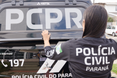 PCPR prende suspeito de ameaça e lesão corporal contra a mulher em Campo Mourão