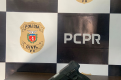PCPR apreende arma de fogo em Pontal do Paraná  