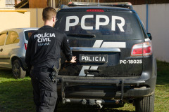 PCPR prende suspeito de homicídio em Paranaguá 