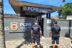 PCPR prende suspeito por tráfico de drogas e porte ilegal de arma em Morretes