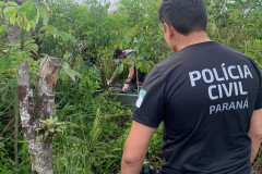 PCPR encontra corpo de homem desaparecido em Guaratuba  