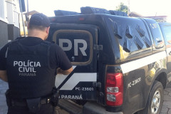 PCPR prende condenado por roubos em Piraí do Sul