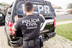 PCPR prende condenado foragido de homicídio em Carlópolis