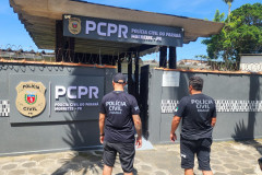 PCPR e PMPR prendem homem suspeito de furtos na região de Morretes