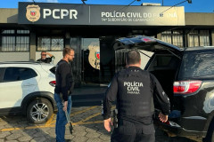 PCPR prende duas pessoas em operação deflagrada em Guarapuava