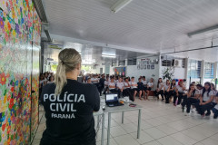 PCPR participa de palestras de combate à violência contra mulher em São João