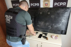 PCPR apreende adolescente por roubo e tráfico de drogas em Carlópolis