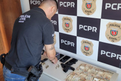 PCPR prende homem por receptação e porte ilegal de arma de fogo em Carlópolis