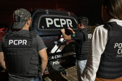 PCPR e Guarda Municipal prendem quatro pessoas por furto e receptação em Castro