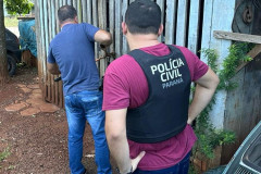 PCPR recupera motor de barco furtado em Nova Prata do Iguaçu 