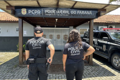 PCPR prende em flagrante homem por lesão corporal, desacato e resistência em Pontal do Paraná 
