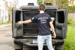 PCPR prende três foragidos da justiça por tráfico de drogas em Quedas do Iguaçu