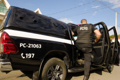 PCPR prende dois homens por crimes distintos em Clevelândia