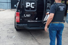 PCPR prende homem por descumprimento de medida protetiva e ameaça em Irati