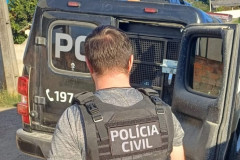 PCPR prende três suspeitos de roubo ocorrido em Rio Azul