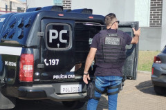 PCPR prende dois suspeitos de latrocínio ocorrido em Castro