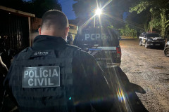 PCPR prende 11 pessoas em operação contra grupo criminoso ligado a roubos no Paraná