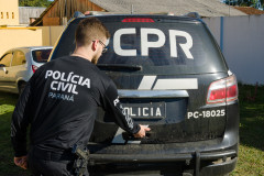 PCPR prende duas pessoas por roubo em Fazenda Rio Grande