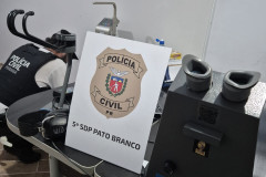 PCPR cumpre mandados em face de médico suspeito de corrupção passiva e concussão em Pato Branco