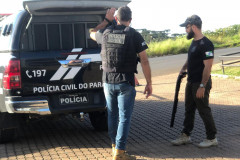 PCPR prende dois homens por descumprimento de medida protetiva de urgência nos Campos Gerais