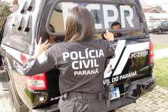 PCPR prende homem por porte ilegal e disparo de arma de fogo em São Jorge do Oeste