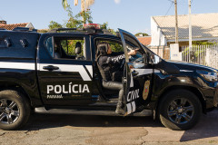 PCPR prende suspeito de feminicídio em Francisco Beltrão
