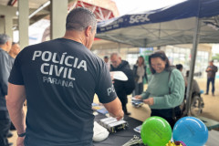 PCPR na Comunidade leva serviços de polícia judiciária e exposição para mais de 4,4 mil pessoas em Maringá